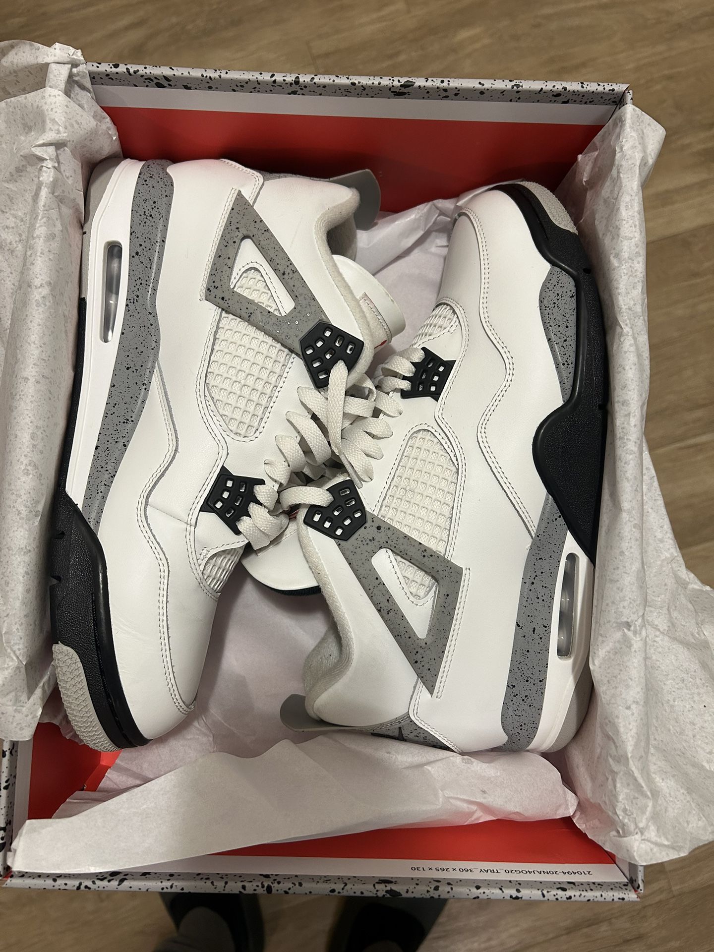 Jordan 4 White Cement