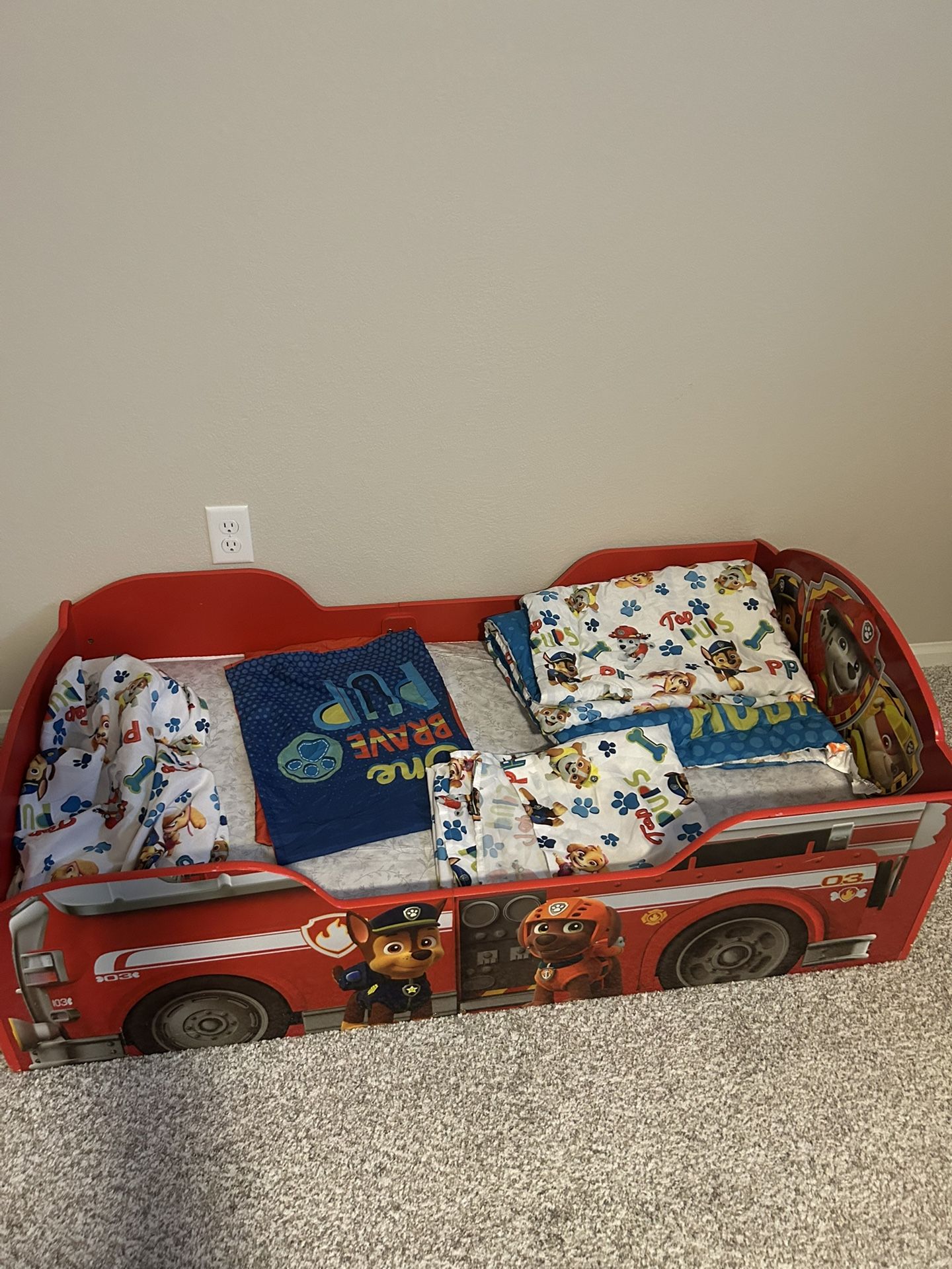 Red Patrol Bed