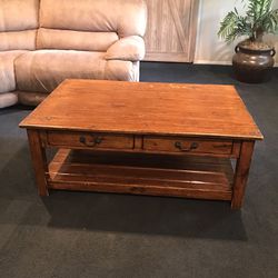 Real Wood Coffee Table 