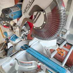Hercules 12 in. Dual-Bevel Sliding Compound Miter Saw.