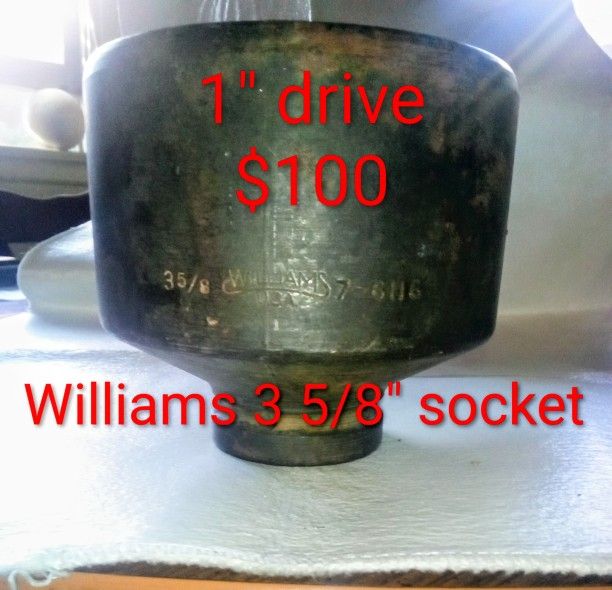Williams 6116 1-in Drive 3 And 5/8"Socket