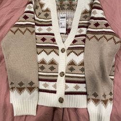 Cardigan sweater, M