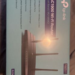 TP-Link AC1900 Smart WiFi Router (Archer A8) -High Speed MU-MIMO Wireless Router, Dual Band Router
