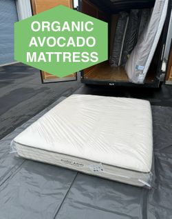 NEW AVOCADO MATTRESS KING SIZE!! ORGANIC COTTON!!