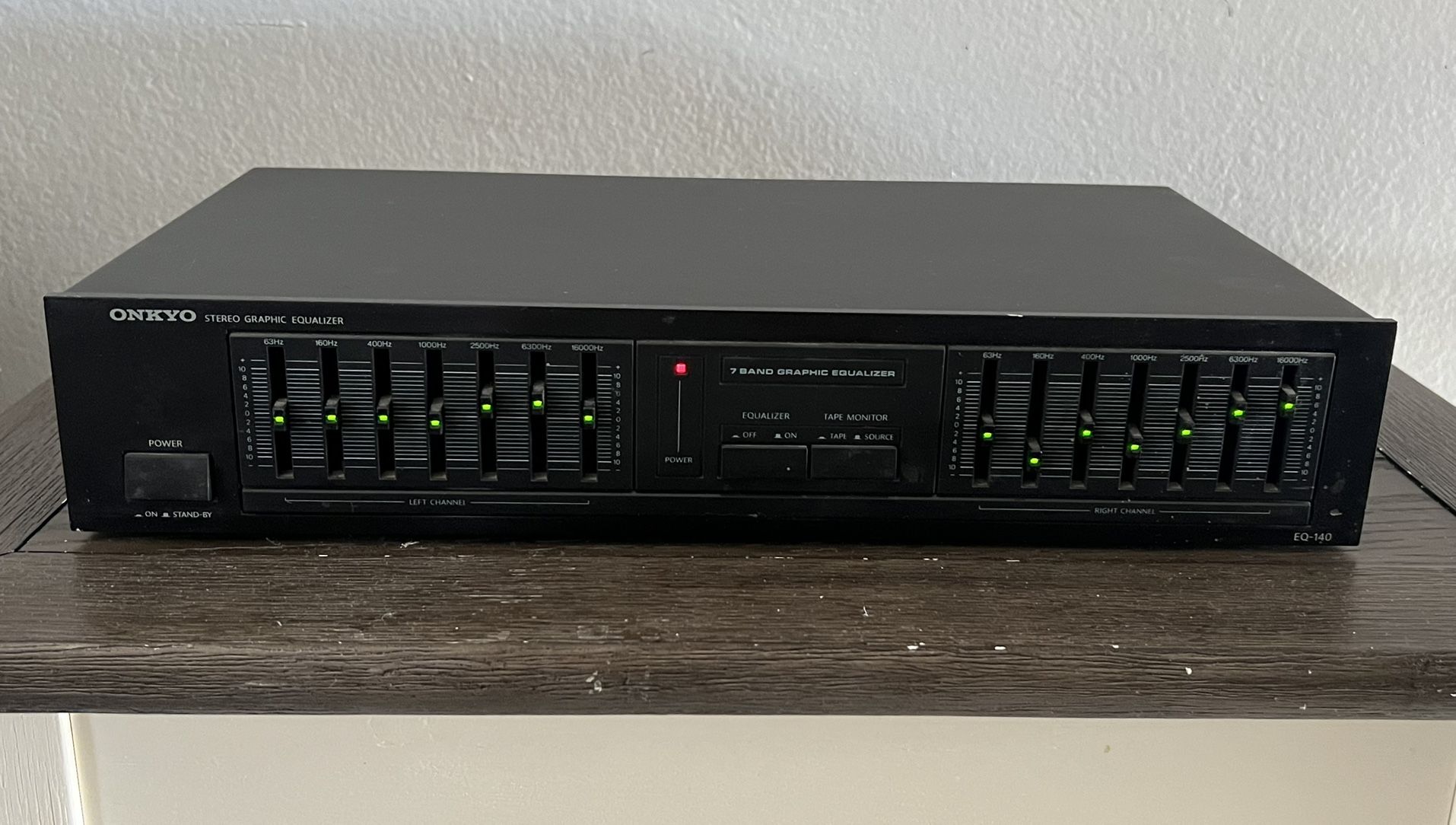 Onkyo EQ-140 Stereo Graphic Equalizer 2 x 7 Band