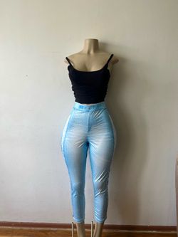 Stretchy Blue Pants