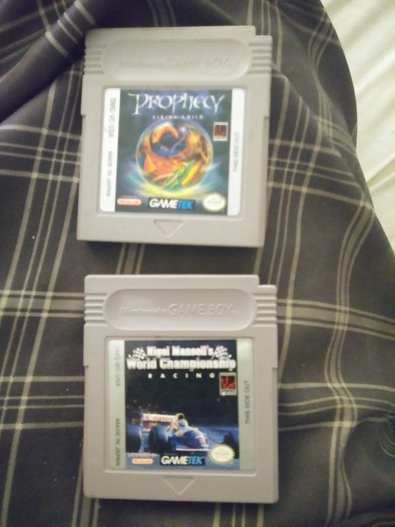 Original Gameboy games