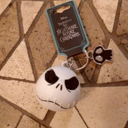 Brand New Nightmare Before Christmas Metal Keychain