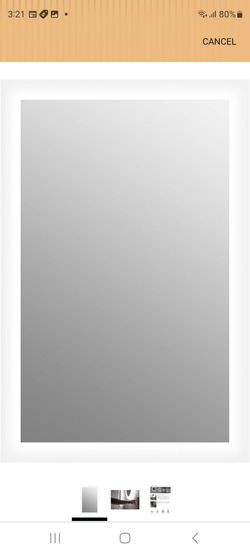 KOHLER Sterling SUNFIELD™ RECTANGLE LIGHTED MIRROR 37