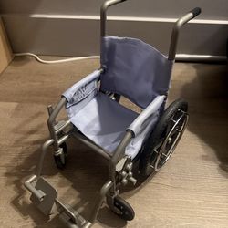 American girl doll wheel chair