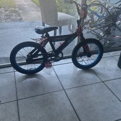 Small Boys Spiders Bike