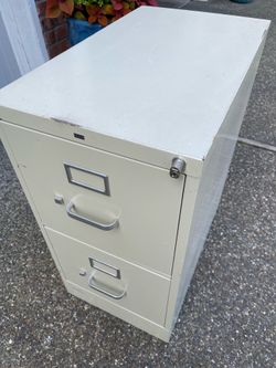 2 drawer filing cabinet