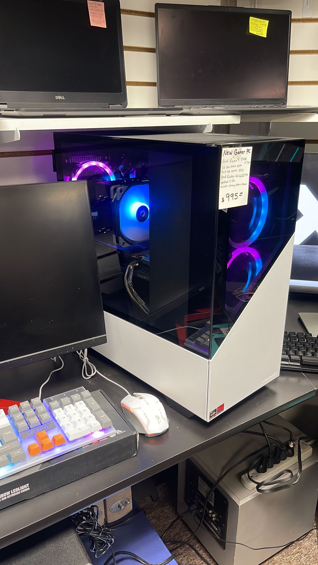 Gaming PC AMD RYZEN 9 5900x 32GB Radeon XT6600 Win11pro
