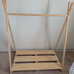 Wardrobe Wooden Rack