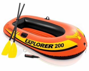 Intex Explorer 200 inflatable boat set