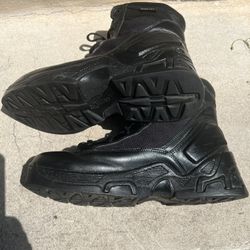 Three Pairs Of Combat Boots 