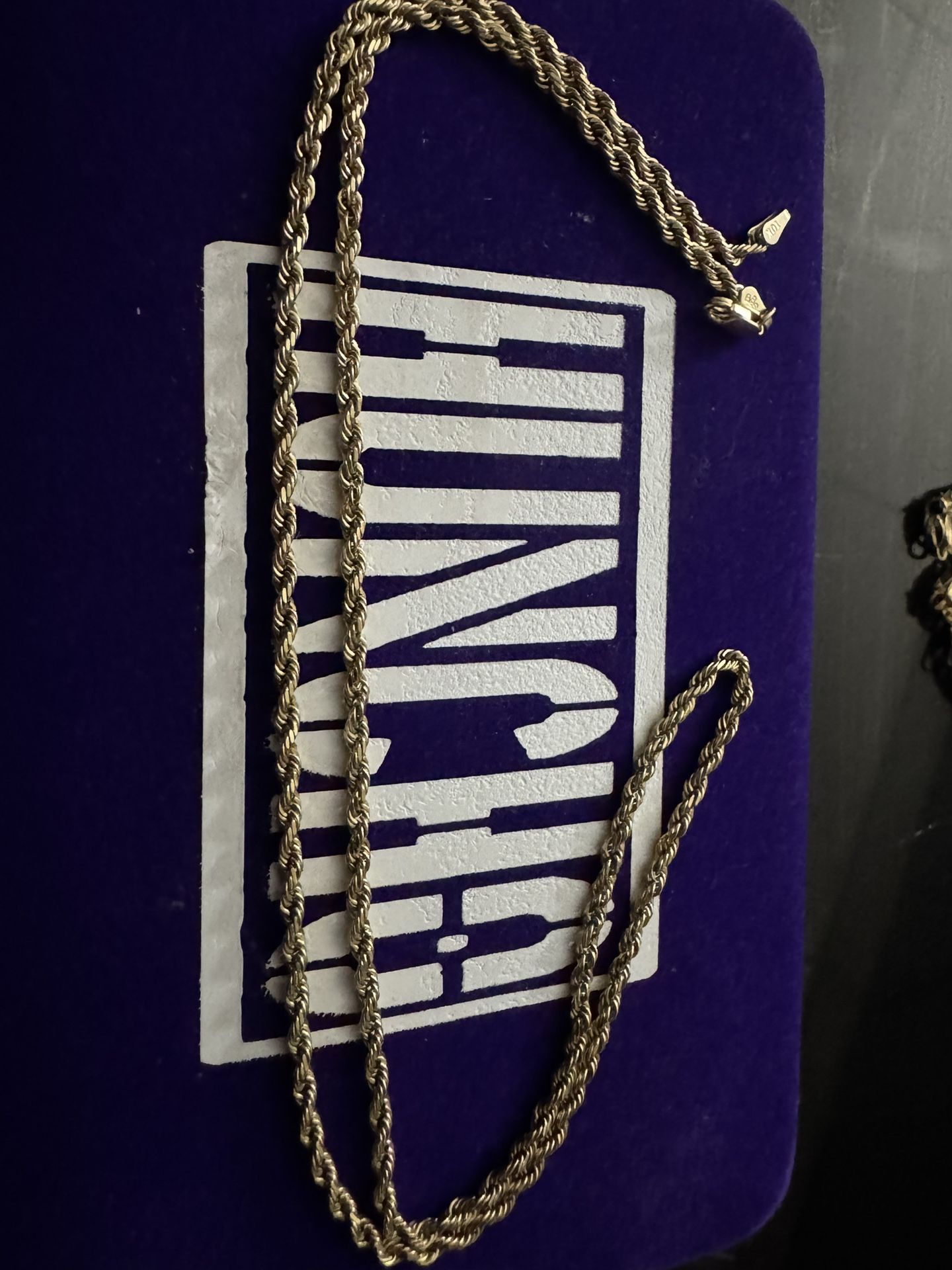 10k Gold Rope Chain