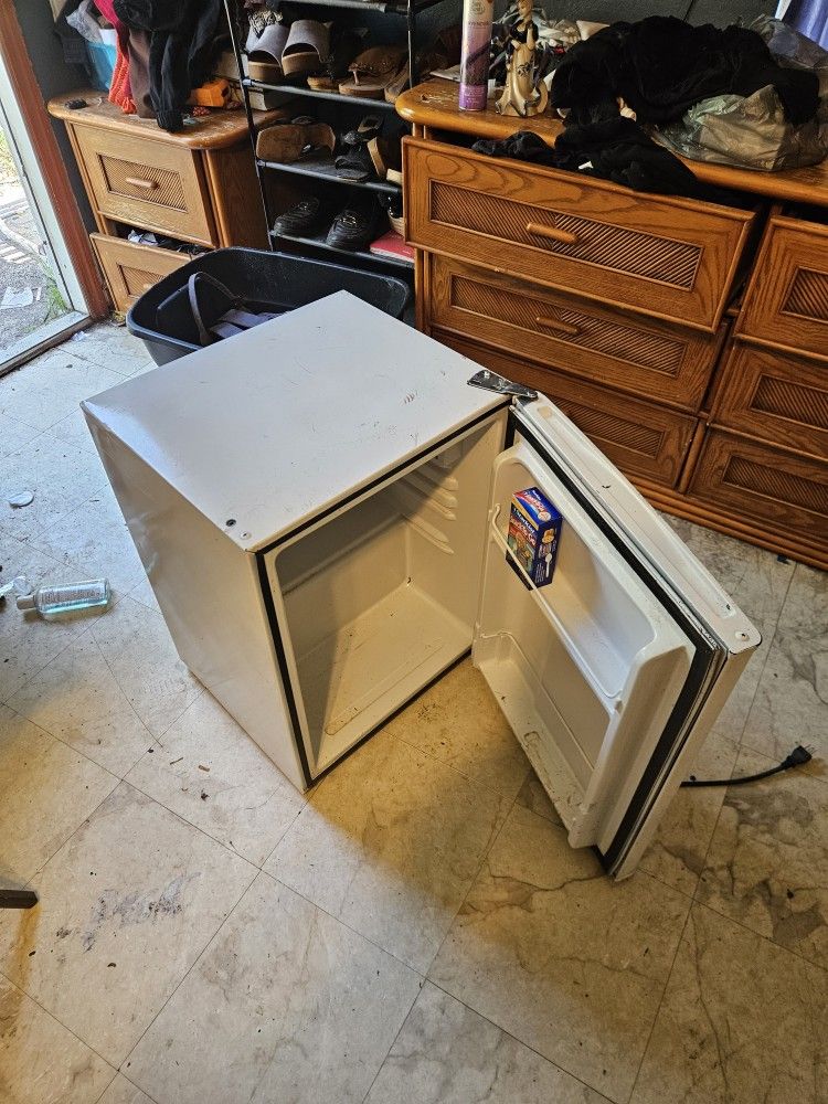 White Mini Fridge