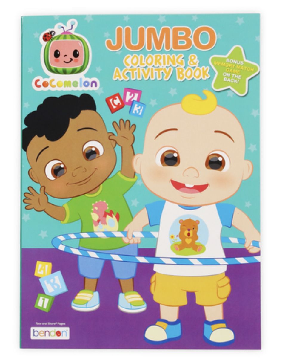 Cocomelon Jumbo Coloring Book