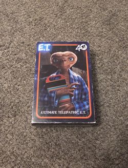 E.T. 40th Anniversary Ultimate Telepathic E.T. NECA, NEW!