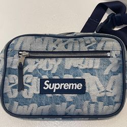 Supreme Crossbody Denim Bag 