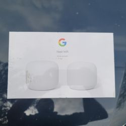 Google Nest Wifi Router And Point 