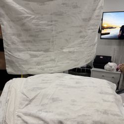 Duvet With Pillow Covers Full/queen