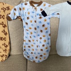 Baby Boy Fleece Sleep sacks 0-9 Months