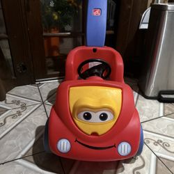 Red push car 