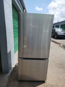 Midea Stainless Steel Refrigerator