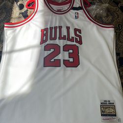 Jordan Authentic Mitchell & Ness 1992 Bulls Jersey
