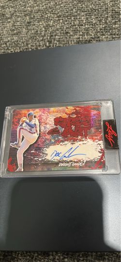 Dwight “Doc” Goodwin signed Leaf card.