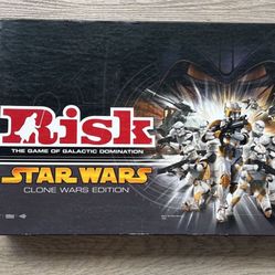 Risk Star Wars Clone Wars Edition- Collectible