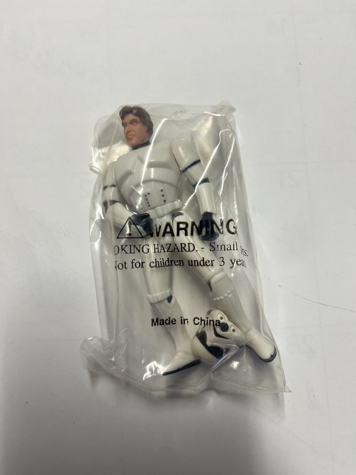 STAR WARS Han Solo in Stormtrooper Disguise Kellogg's Mail Away Figure 1995  NEW