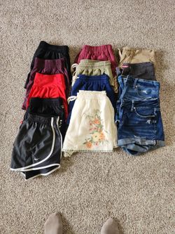 Lot of women's shorts