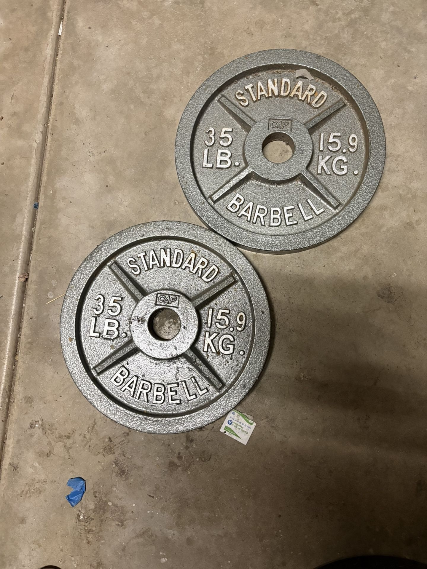 Standard Barbell Plates