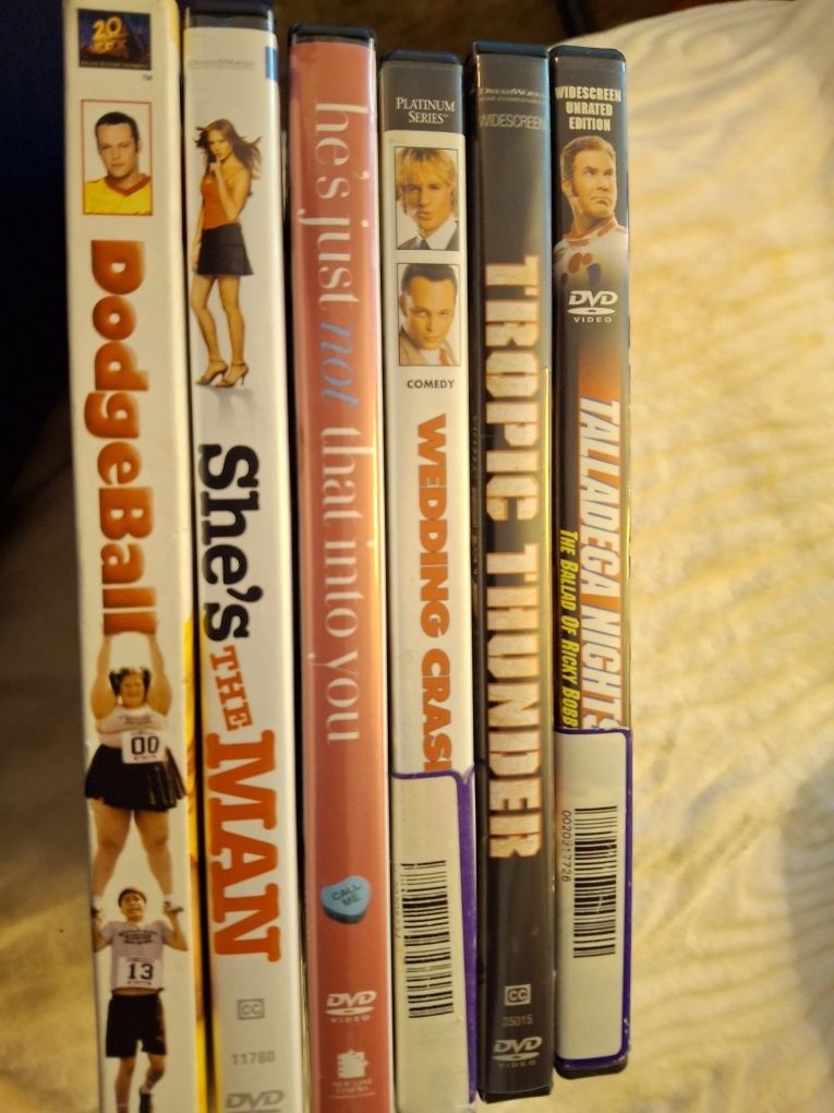 Lot of 5 Comedy DVDs. $9.95, OBO.