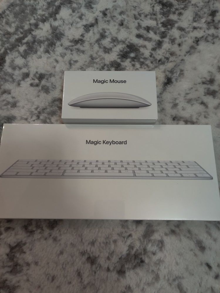 Apple Magic Mouse 2 and Magic Keyboard Wireless/Rechargeable Combo