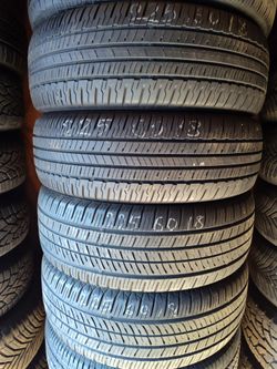 225/60R18 tires no wheels 4pz