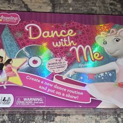 Angelina Ballerina Dance With Me Game With Bonus CD Preschool Dance Routine NEW!