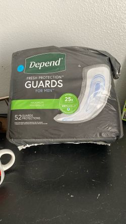 Depend For Men Missing 2 Pads 