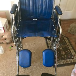 Invacare Tracer EX Wheel Chair With Foot Rest And Thigh Support- Excellent Condition