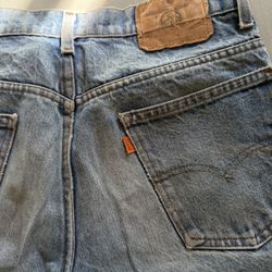 Rare Orange Tab Levi’s 32x32