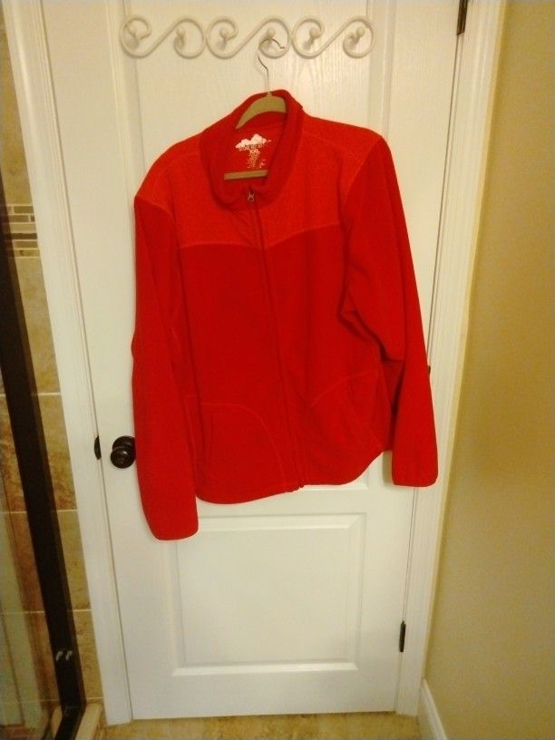Men's Red Light Weight Jacket