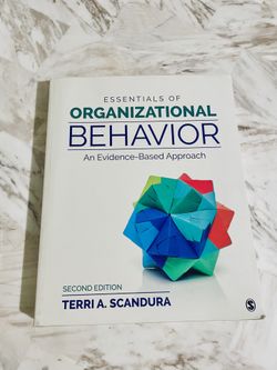 Book Essentials of Organizational Behavior , An Evidence-Based Approach 2nd Second Edition Like NEW
