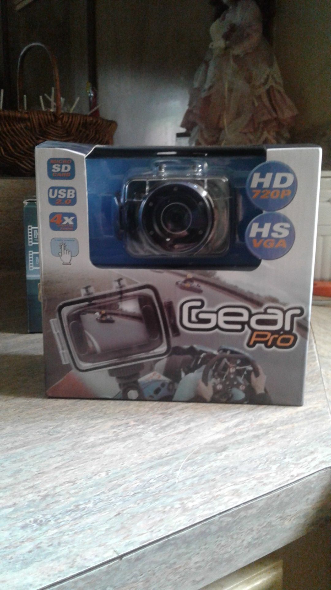 Action camcorder gear pro