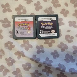 Pokemon BLACK 1/White 2 Games 