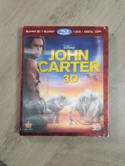 John Carter 3D disc combo pack