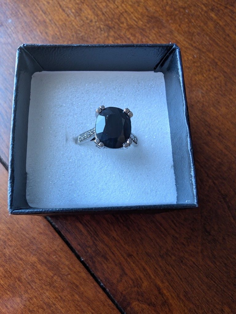 Deep Sapphire Ring