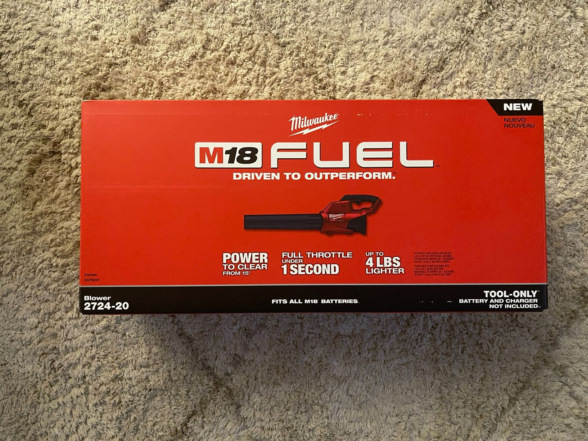 Milwaukee M18 Fuel Blower 2724-20